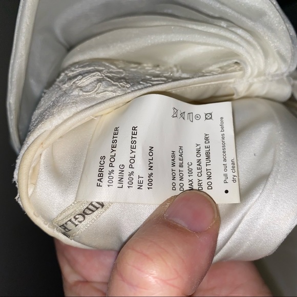 Sottero and Midgley Short Ivory Wedding Dress Size 12 Bride Bridal Gown - Picture 10 of 16